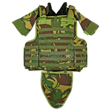 Bulletproof de camuflaje / nivel de chaleco antibalas NIJ IIIA para la protección completa